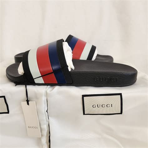 gucci persuit 72 size 12|Gucci Pursuit '72 Rubber Slide 'Black' .